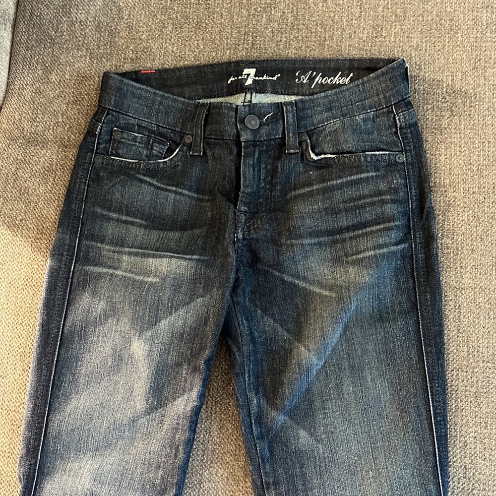 7 for All Mankind “A” Pocket Jeans (Size 25)